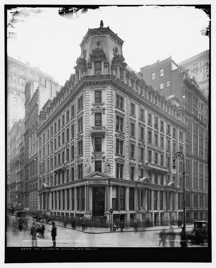 The JP Morgan-building in New York city
